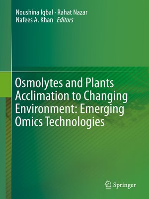 cover image of Osmolytes and Plants Acclimation to Changing Environment